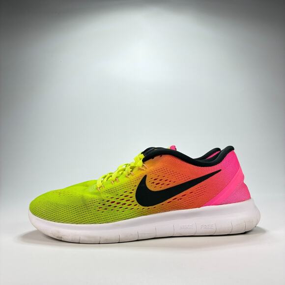 Nike Free RN OC Multicolor Lightweight Running Shoes Sneakers Women's Size 7.5 - Picture 4 of 10